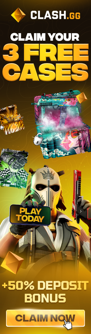 Clash.gg – Claim 3 Free Cases