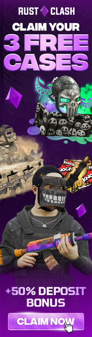 RustClash – Claim 3 Free Cases
